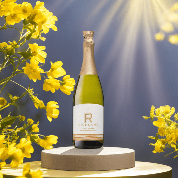 Richland Sparking Chardonnay Pinot Noir ThaiWineryHouse Tour