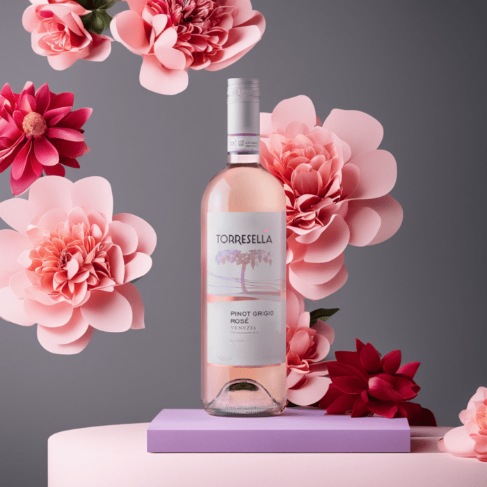 TORRESELLA Pinot Grigio Rose Venezia DOC | ThaiWineryHouse&Tour